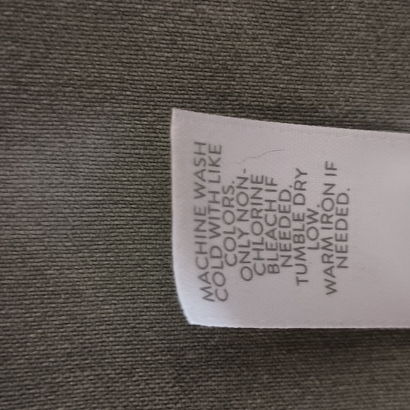 J. Jill Denim Smoky Olive Button Front Short Coat, Extra Small Petite, NWT - Picture 7 of 8